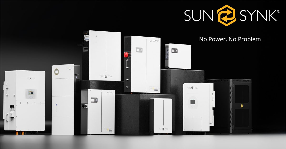 Sunsynk hybrid inverter and battery range — No Power, No Problem